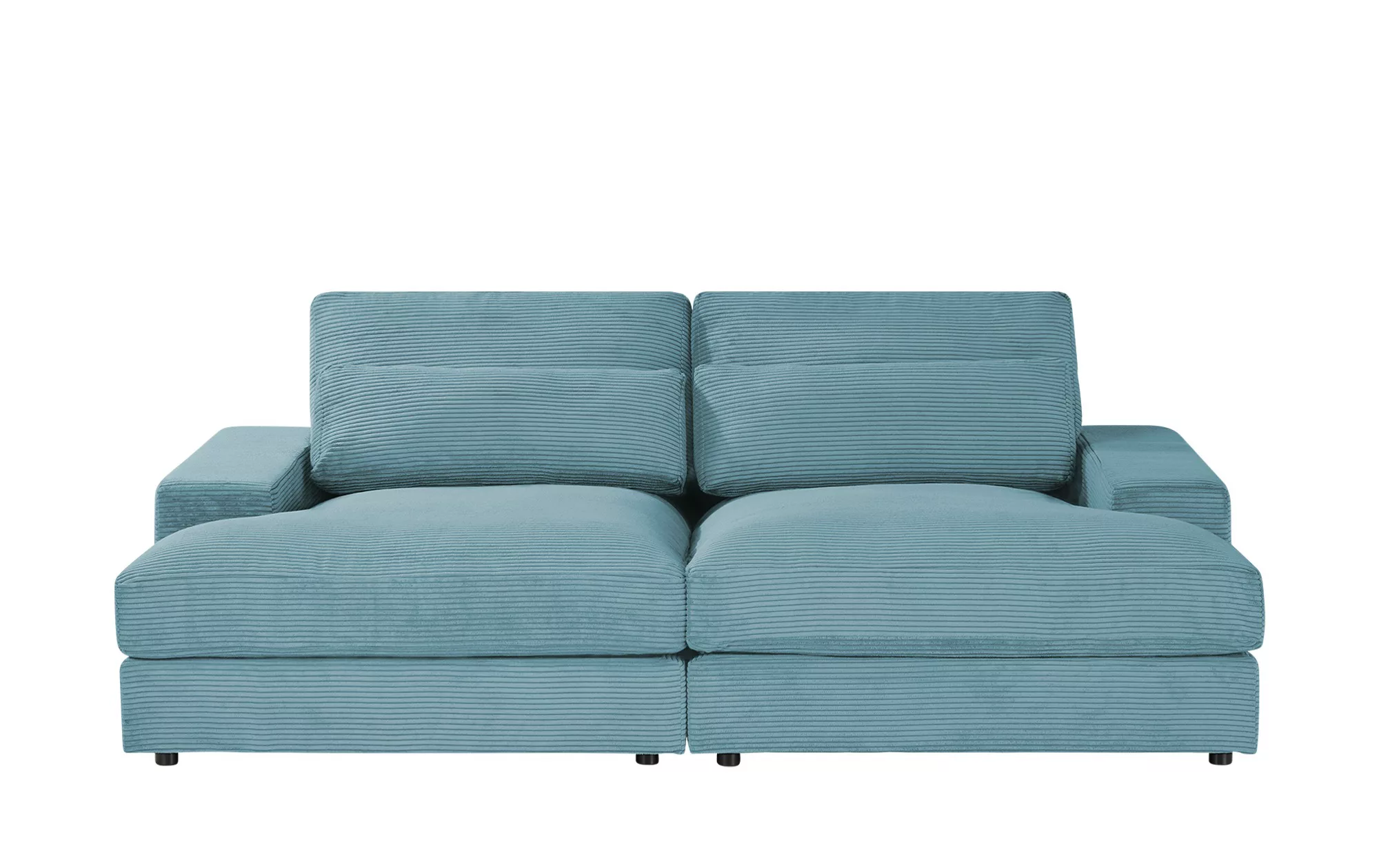 Lounge Sofa  Branna ¦ türkis/petrol ¦ Maße (cm): B: 232 H: 88 T: 164.0 Pols günstig online kaufen