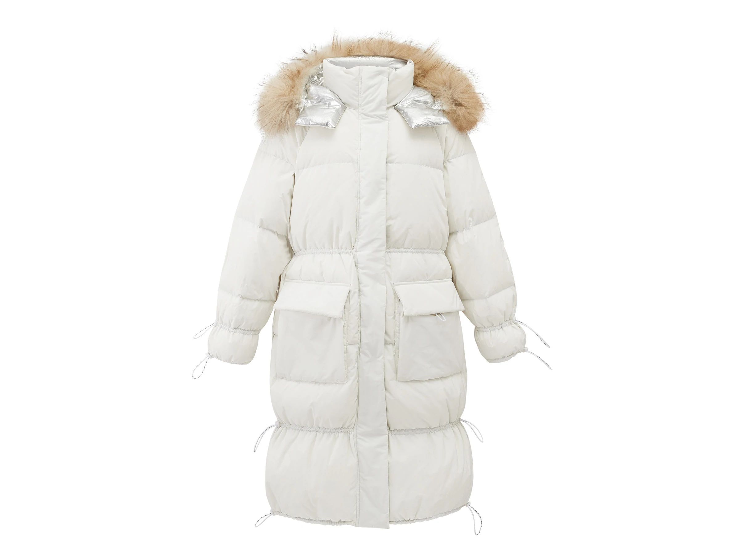 Palladium Boots Womens QUILTED DOWN JACKET WHITE günstig online kaufen