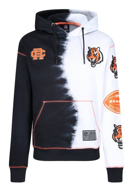 Recovered Kapuzenpullover Recovered Hoodie NFL Cincinnati Begals Ink Dye Ef günstig online kaufen