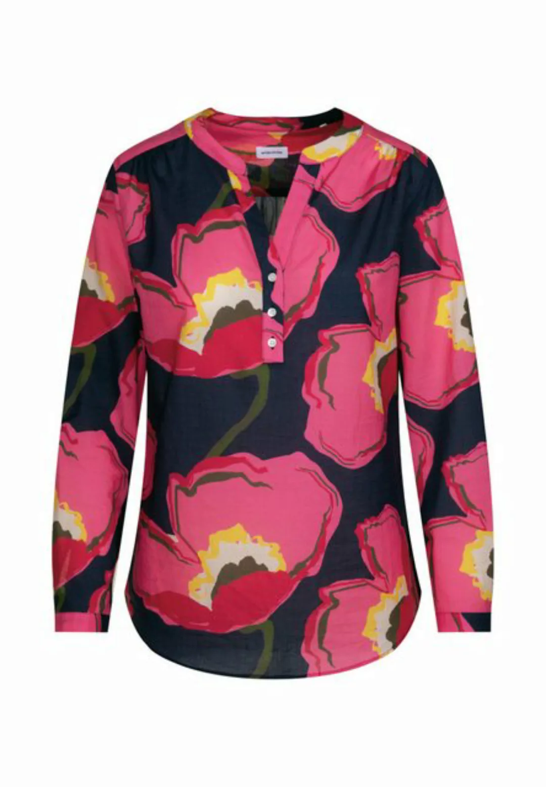 seidensticker Klassische Bluse "Schwarze Rose", Tunika Floral günstig online kaufen