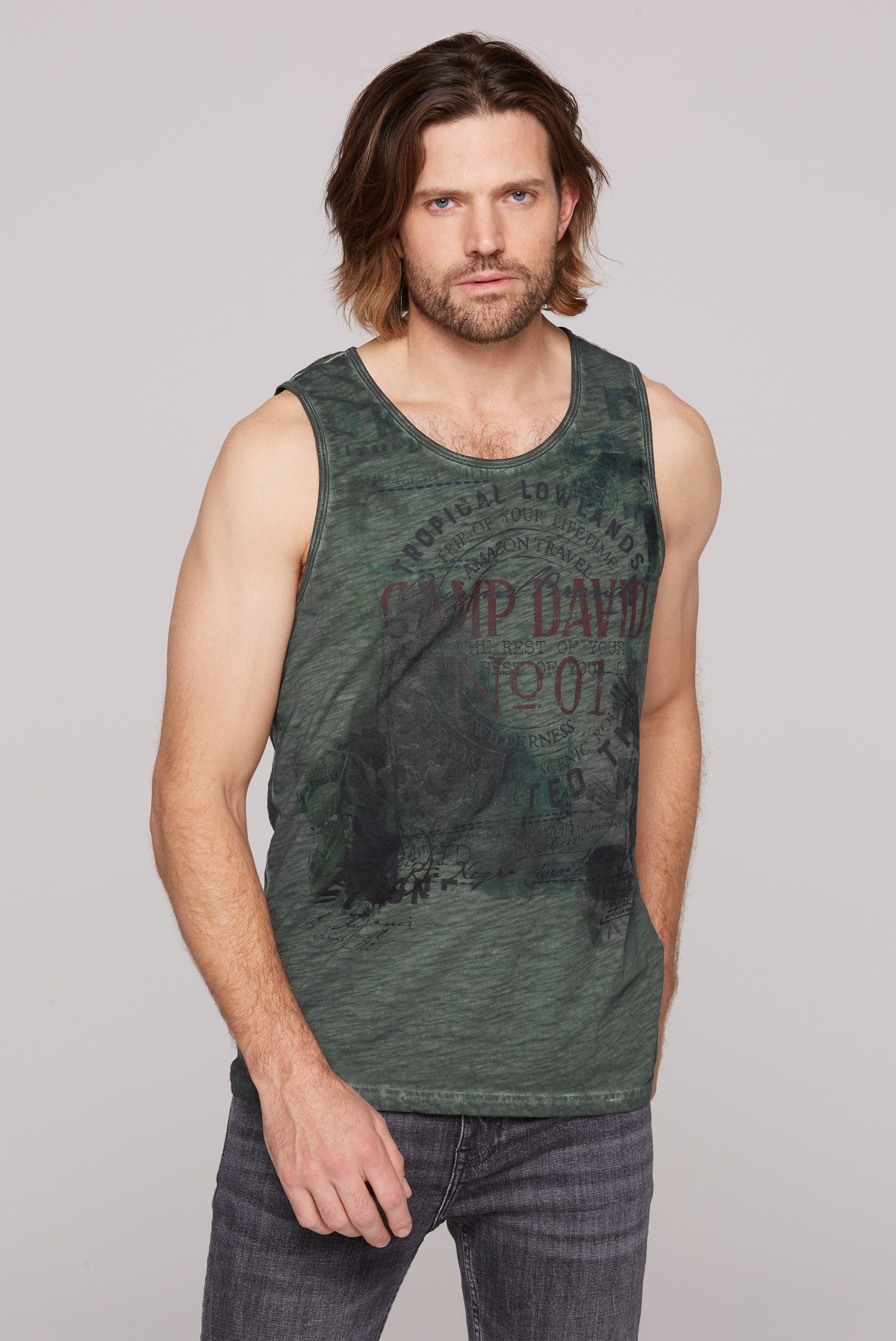 CAMP DAVID Tanktop, aus Baumwolle günstig online kaufen