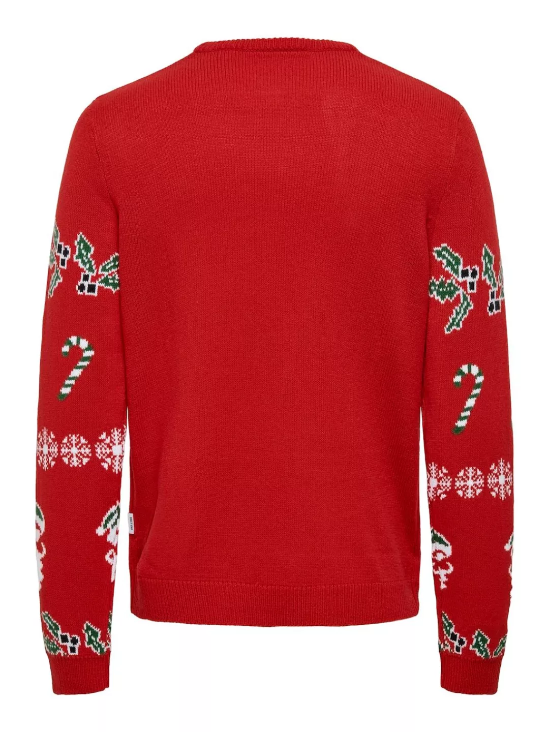 ONLY & SONS Weihnachtspullover - Stylischer ONSXMAS REG 5 Allover Crew Knit günstig online kaufen