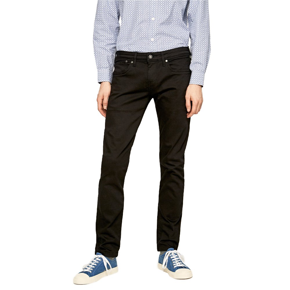 Pepe Jeans Herren Jeans Hatch - Slim Fit - Schwarz - Stay Black günstig online kaufen