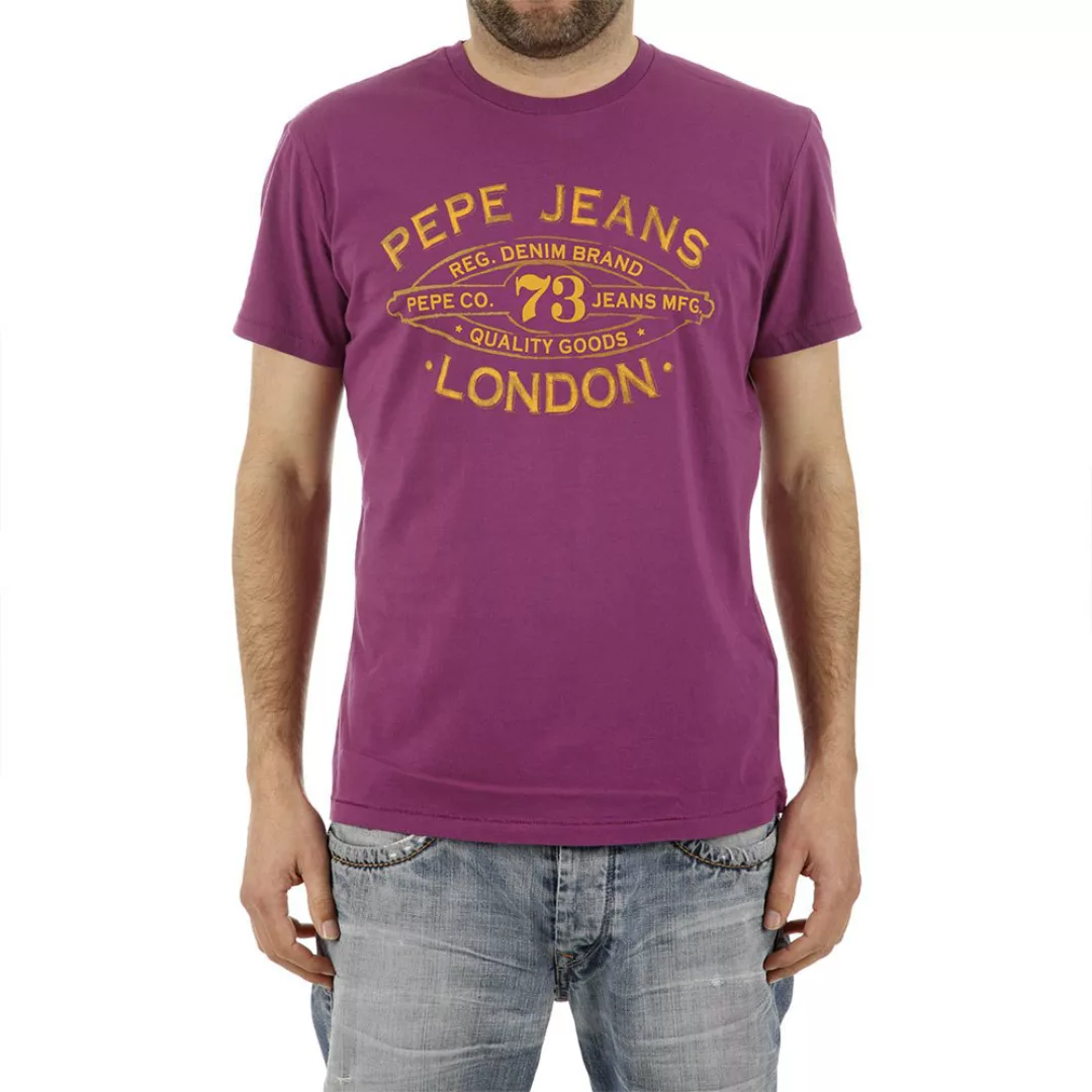 Pepe Jeans Samuel Kurzärmeliges T-shirt L Mulberry günstig online kaufen