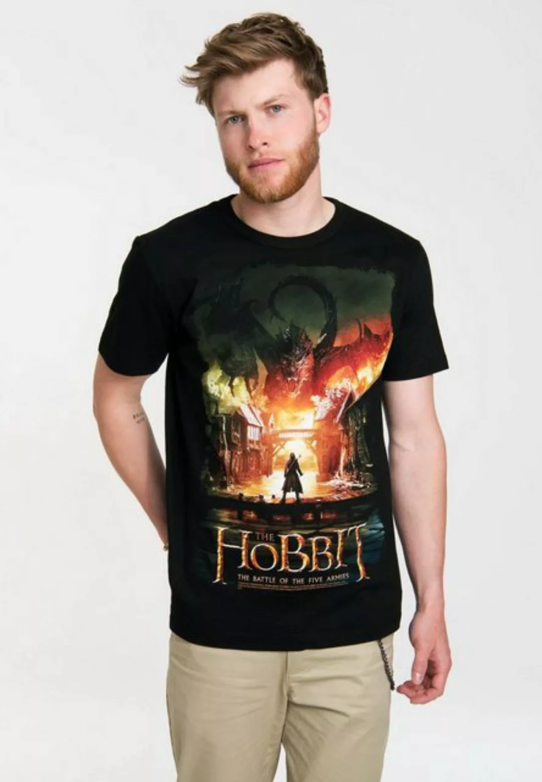 LOGOSHIRT T-Shirt Der Hobbit: Die Schlacht der Fünf Heere mit tollem Film-M günstig online kaufen