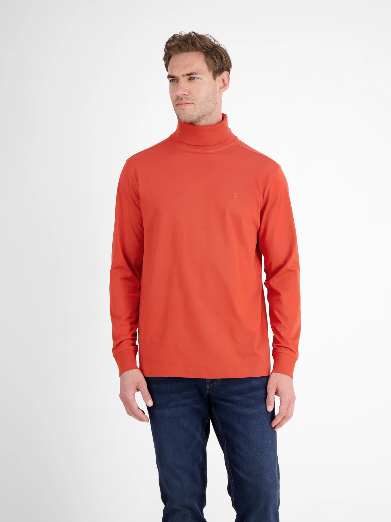 LERROS Sweatshirt "LERROS Rollkragenshirt aus weicher Baumwolle" günstig online kaufen