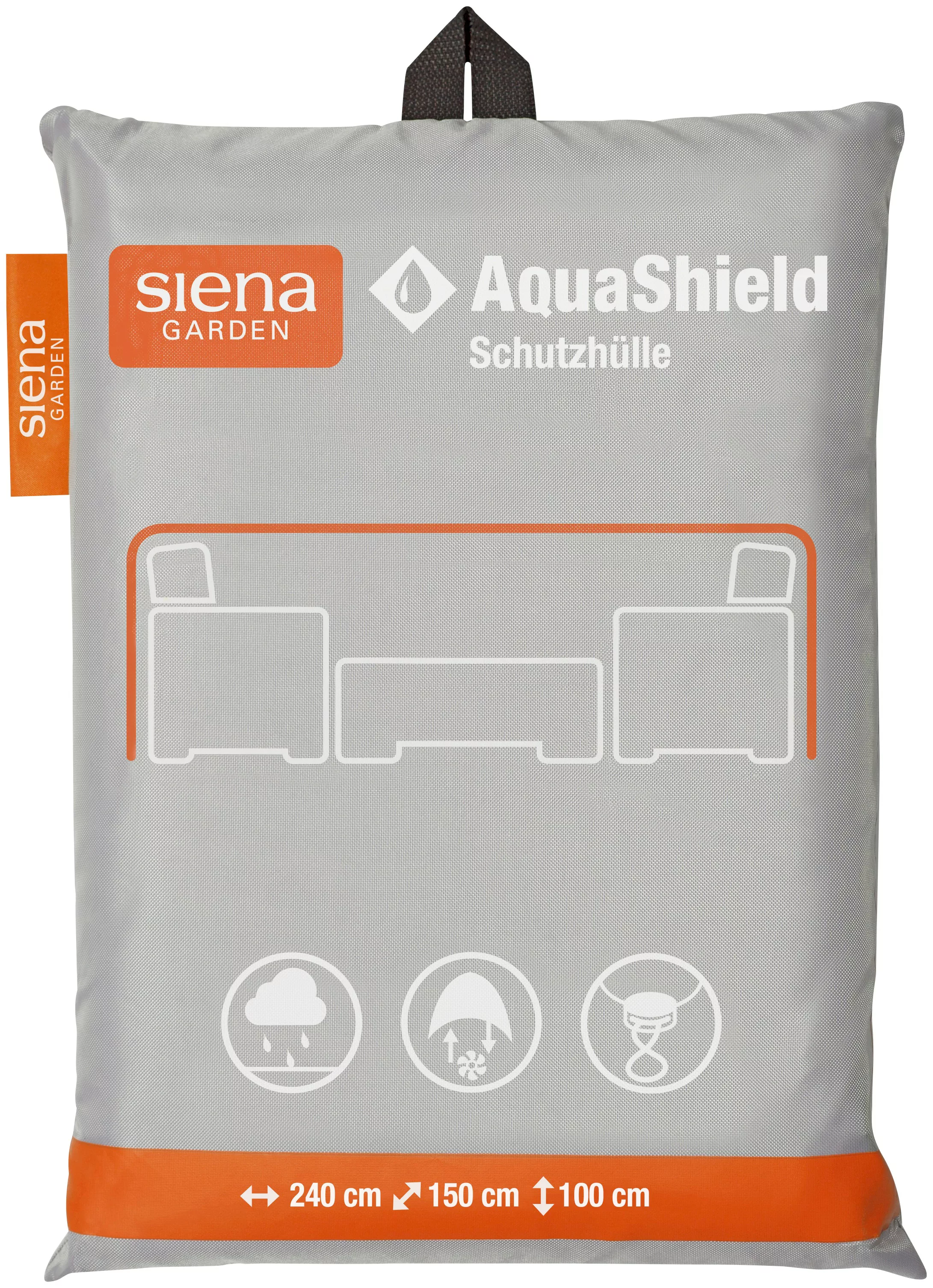 Siena Garden Gartenmöbel-Schutzhülle "AquaShield", Sitzgruppenhülle 240x150 günstig online kaufen