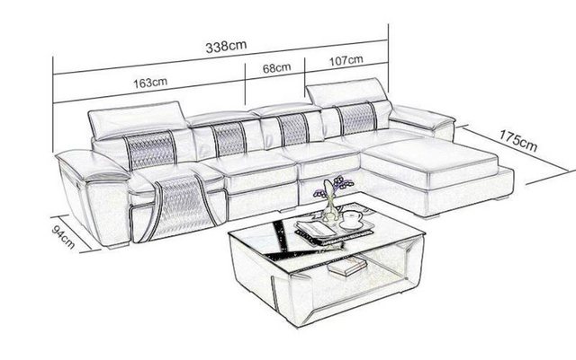 JVmoebel Ecksofa, Made in Europa günstig online kaufen