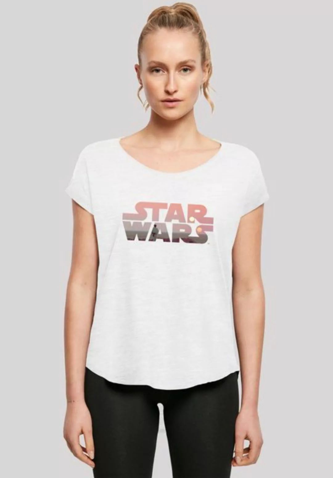 F4NT4STIC T-Shirt "Star Wars Tatooine Logo" günstig online kaufen