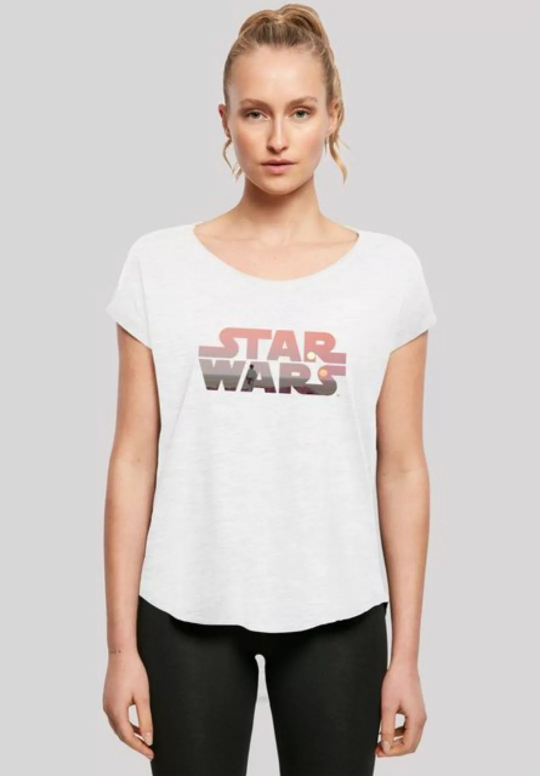 F4NT4STIC T-Shirt "Star Wars Tatooine Logo", Print günstig online kaufen