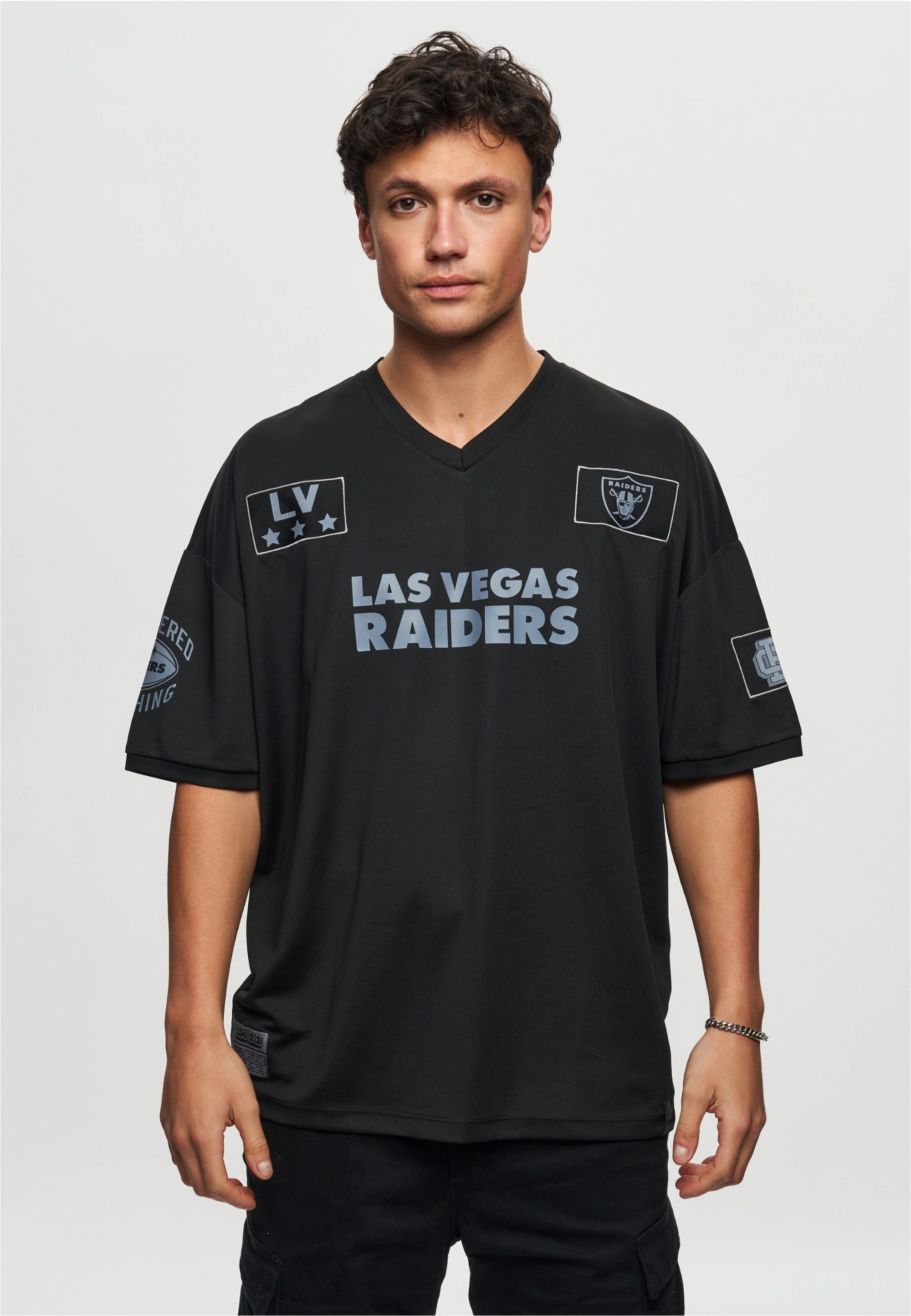 Recovered T-Shirt "NFL Raiders LV 20 Oversized", im zeitlosen Design günstig online kaufen