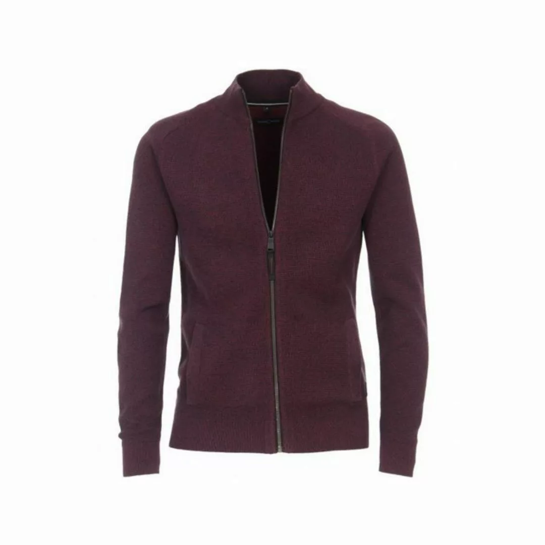 VENTI V-Ausschnitt-Pullover rot regular fit (1-tlg) günstig online kaufen