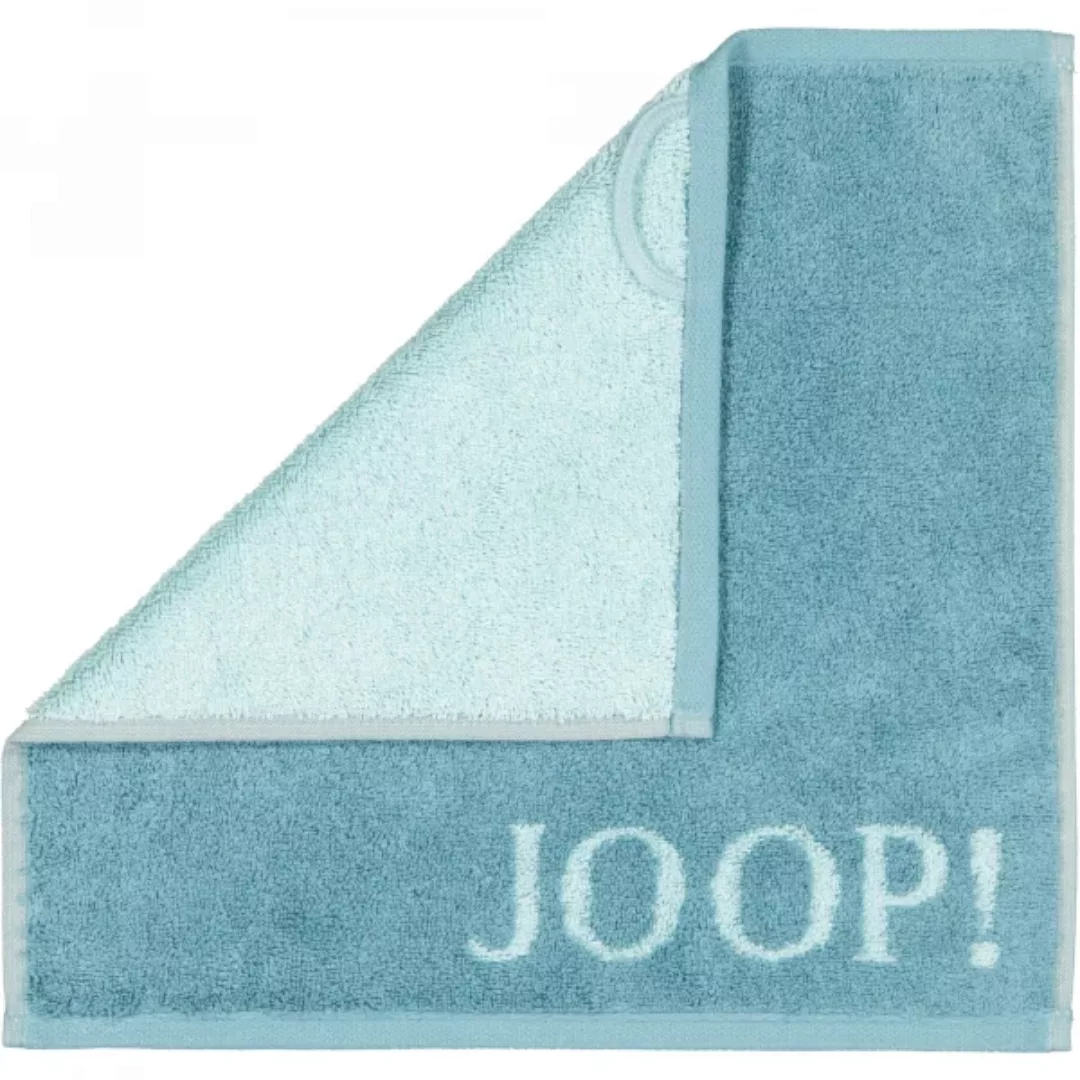 JOOP! Classic - Doubleface 1600 - Farbe: Jade - 41 - Seiflappen 30x30 cm günstig online kaufen