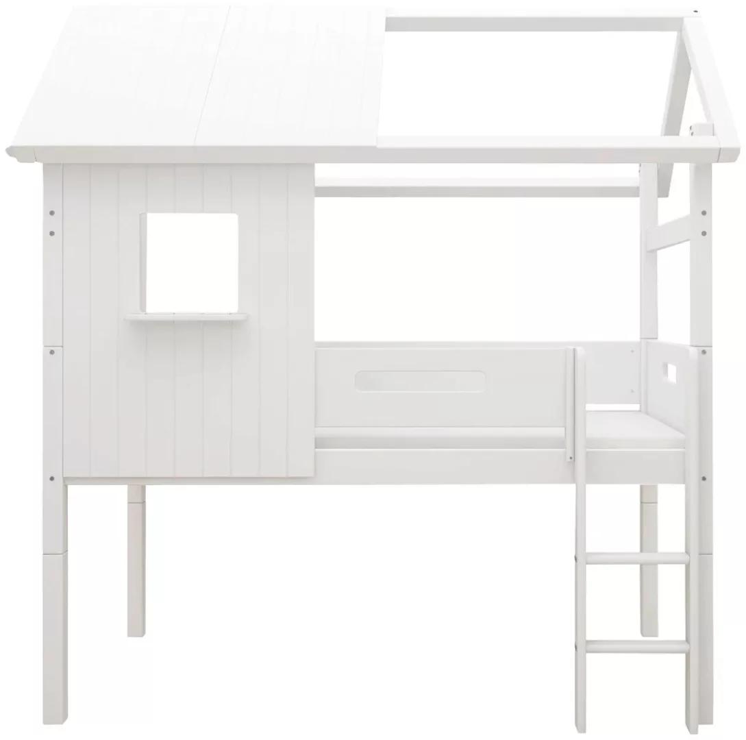 Thuka Spielbett Nordic Kinderbett, Spielbett, Halbhohes Bett, (6-tlg), mit günstig online kaufen