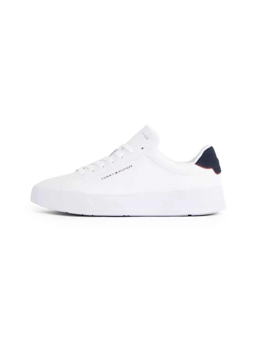 Tommy Hilfiger Plateausneaker "TH COURT LTH DETAIL ESS", Freizeitschuh, Hal günstig online kaufen