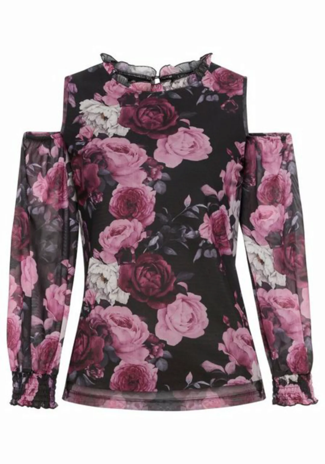 Melrose Langarmbluse mit elegantem Blumenprint - NEUE KOLLEKTION günstig online kaufen