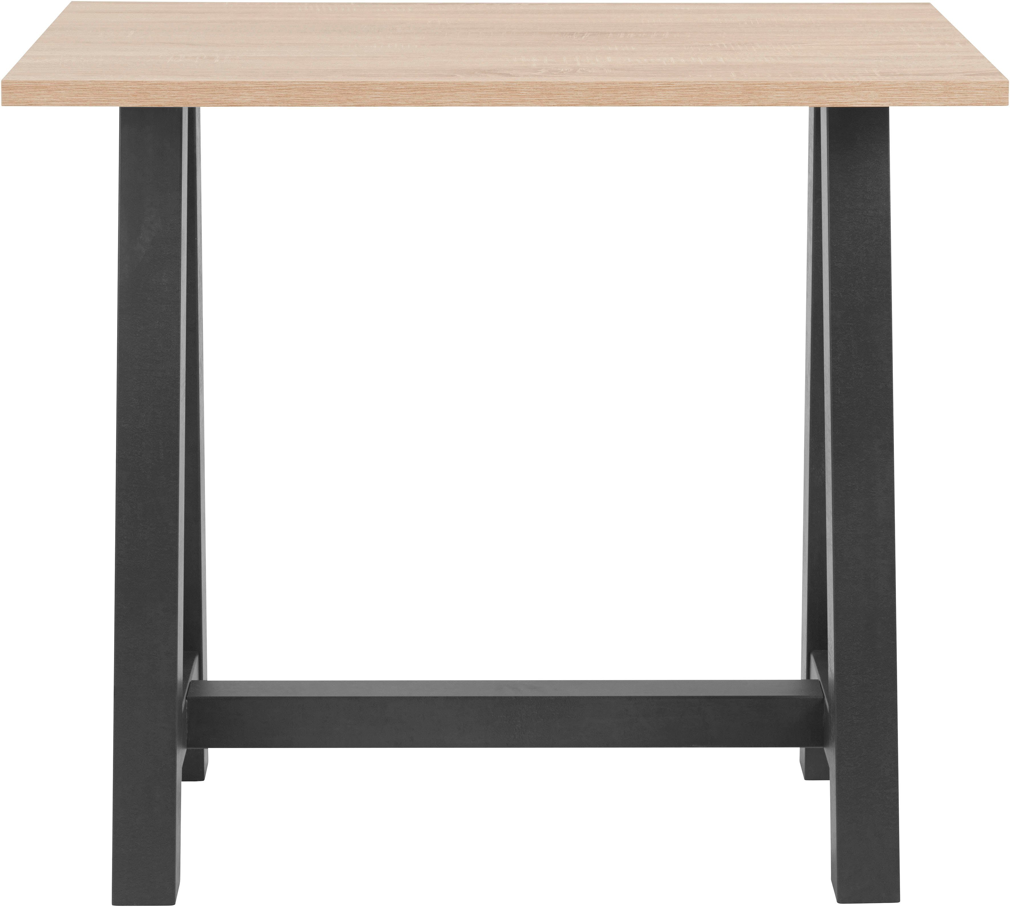 Mäusbacher Bartisch, Gestell in X-Form (Breite 120, 140 oder 160 cm) günstig online kaufen