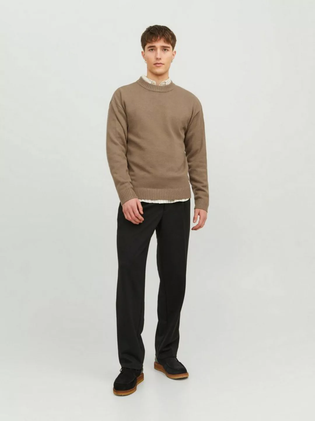 Jack & Jones Rundhalspullover JJEJACK KNIT CREW NECK SN günstig online kaufen