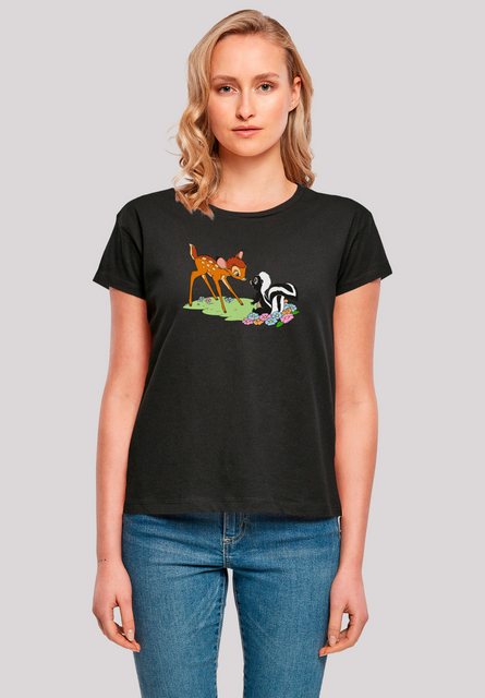 F4NT4STIC T-Shirt "Disney Bambi & Flower", Premium Qualität günstig online kaufen