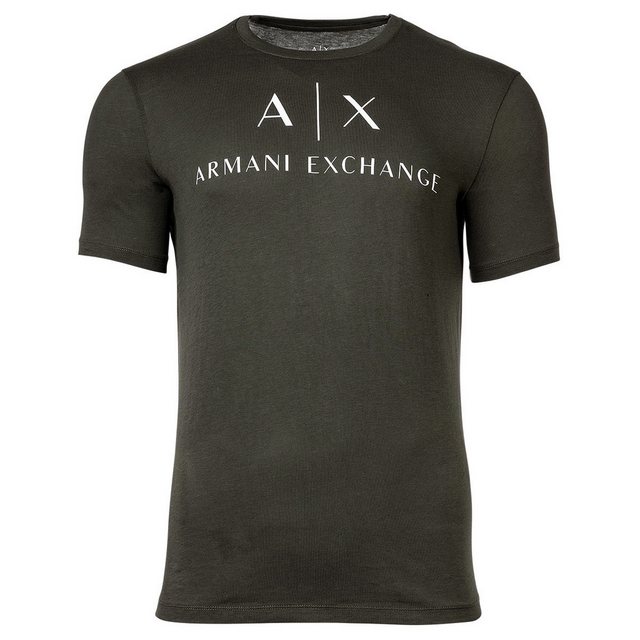 ARMANI EXCHANGE T-Shirt Herren T-Shirt - Schriftzug, Rundhals, Cotton günstig online kaufen