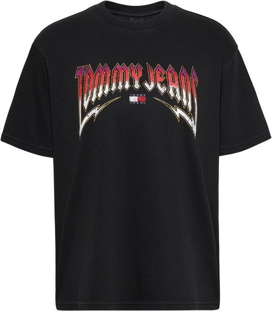 Tommy Jeans T-Shirt TJW RLX WASHED TJ ROCK TEE im Used-Look günstig online kaufen