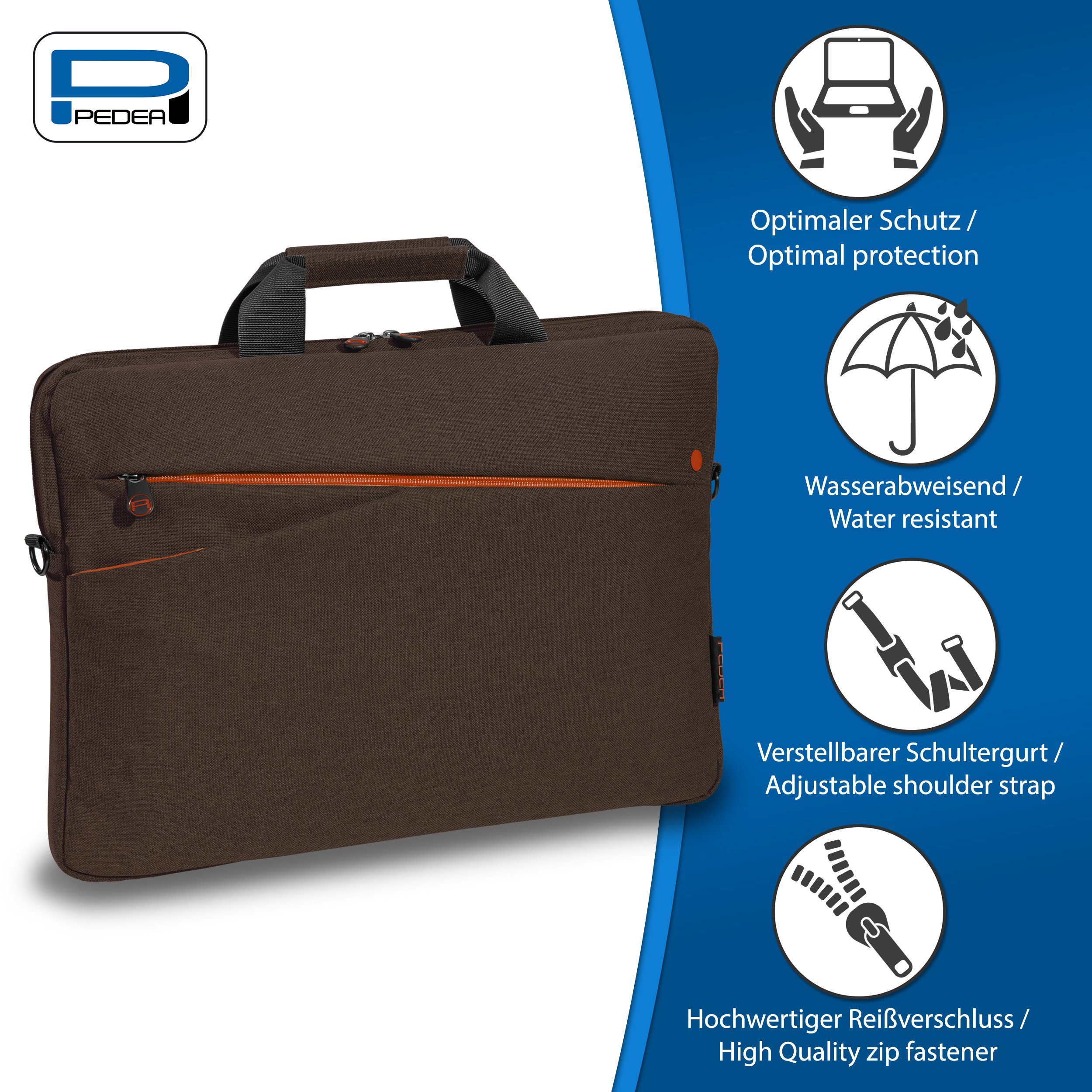 PEDEA Laptoptasche FASHION (15,6 Zoll (39,6 günstig online kaufen