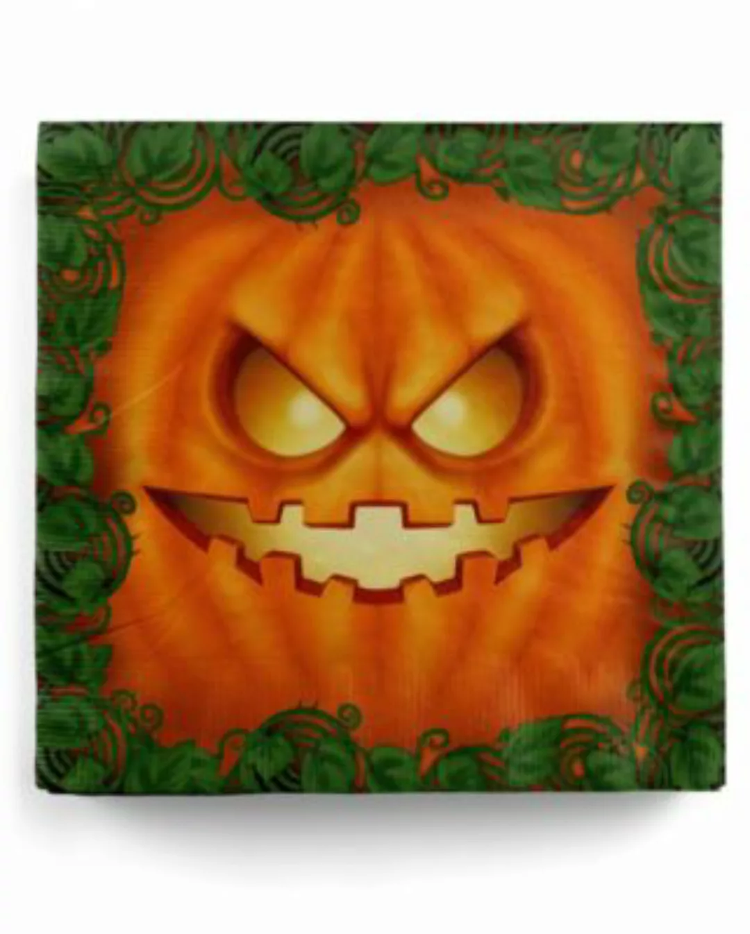 Party Servietten mit Kürbis Motiv 20 Stück Halloween Partydeko orange  Kind günstig online kaufen