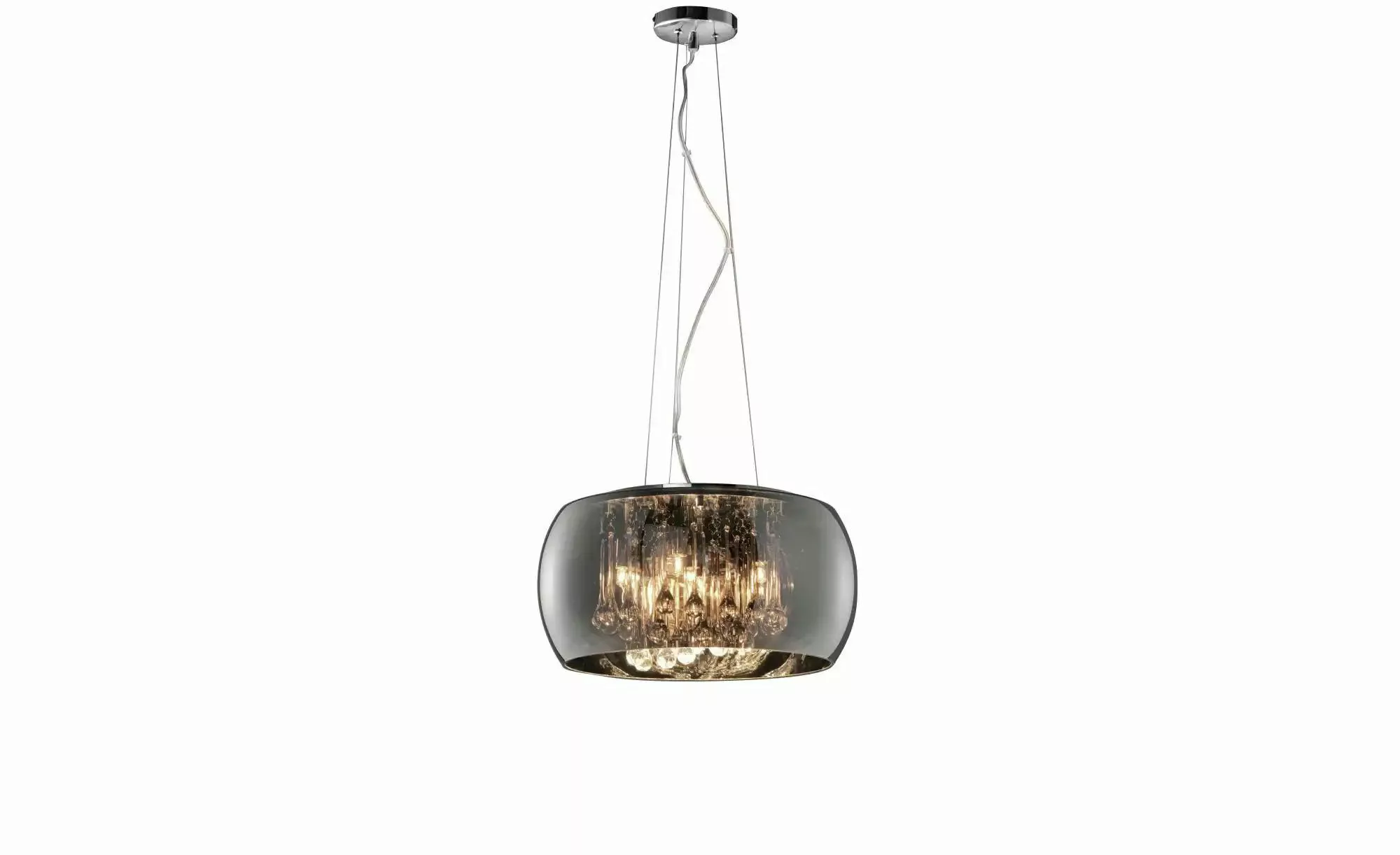 Trio Pendelleuchte   ¦ transparent/klar ¦ Maße (cm): B: 40 H: 150 T: 40.0 L günstig online kaufen
