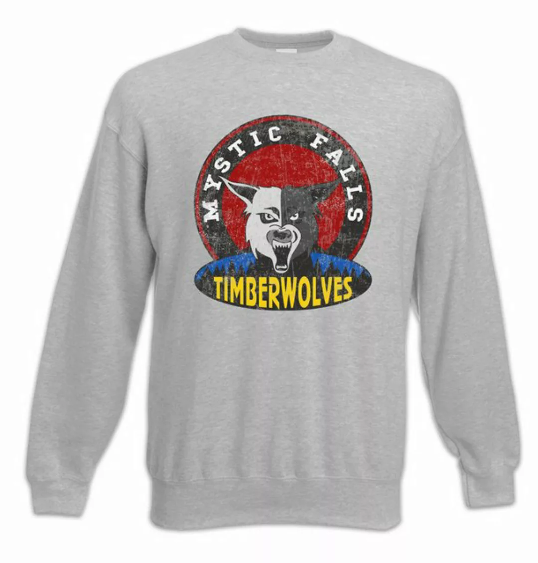 Urban Backwoods Sweatshirt Mystic Falls Timberwolves Sweatshirt Vampire Foo günstig online kaufen