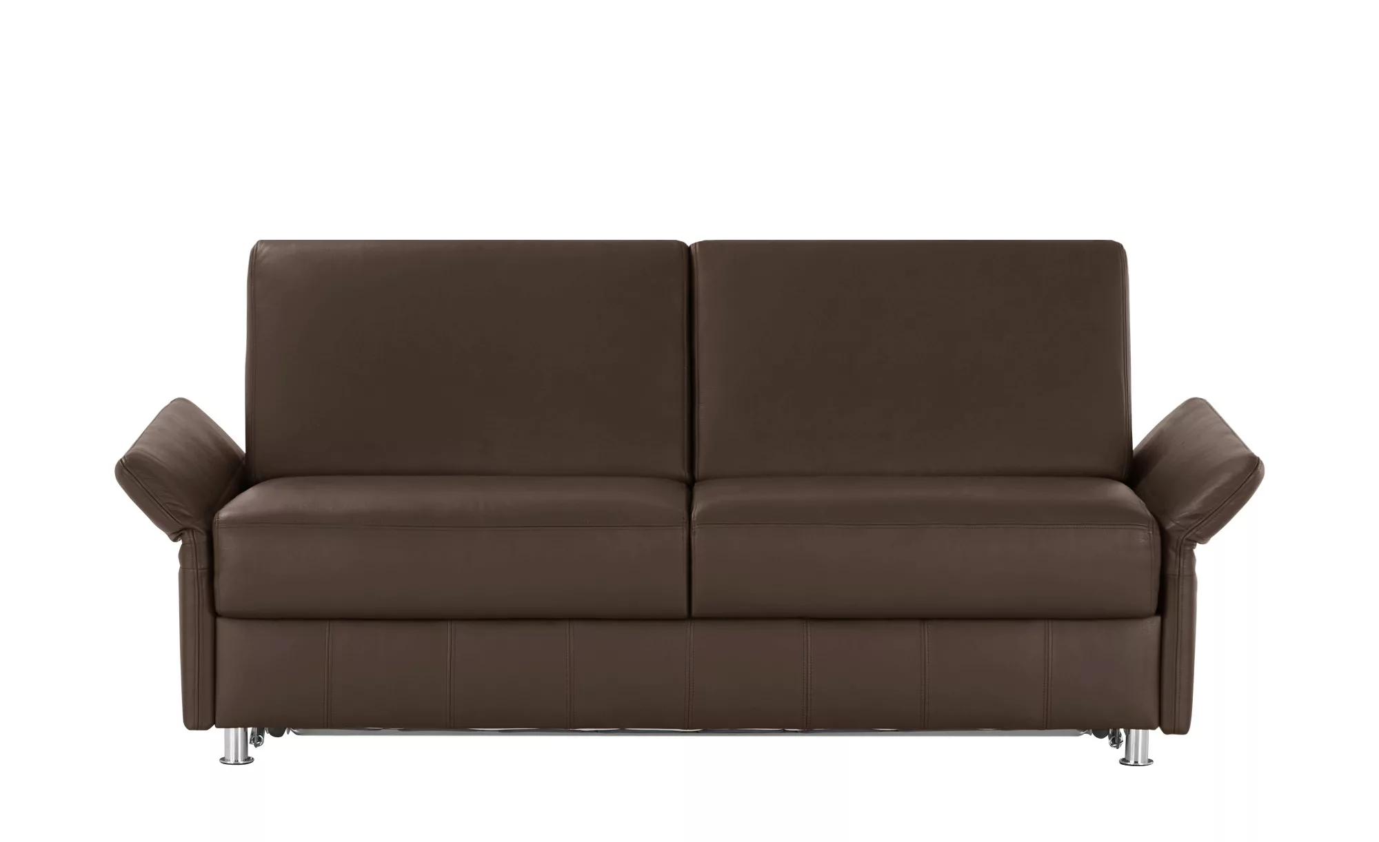 Schlafsofa - braun - 84 cm - 100 cm - Polstermöbel > Sofas > 2-Sitzer - Möb günstig online kaufen