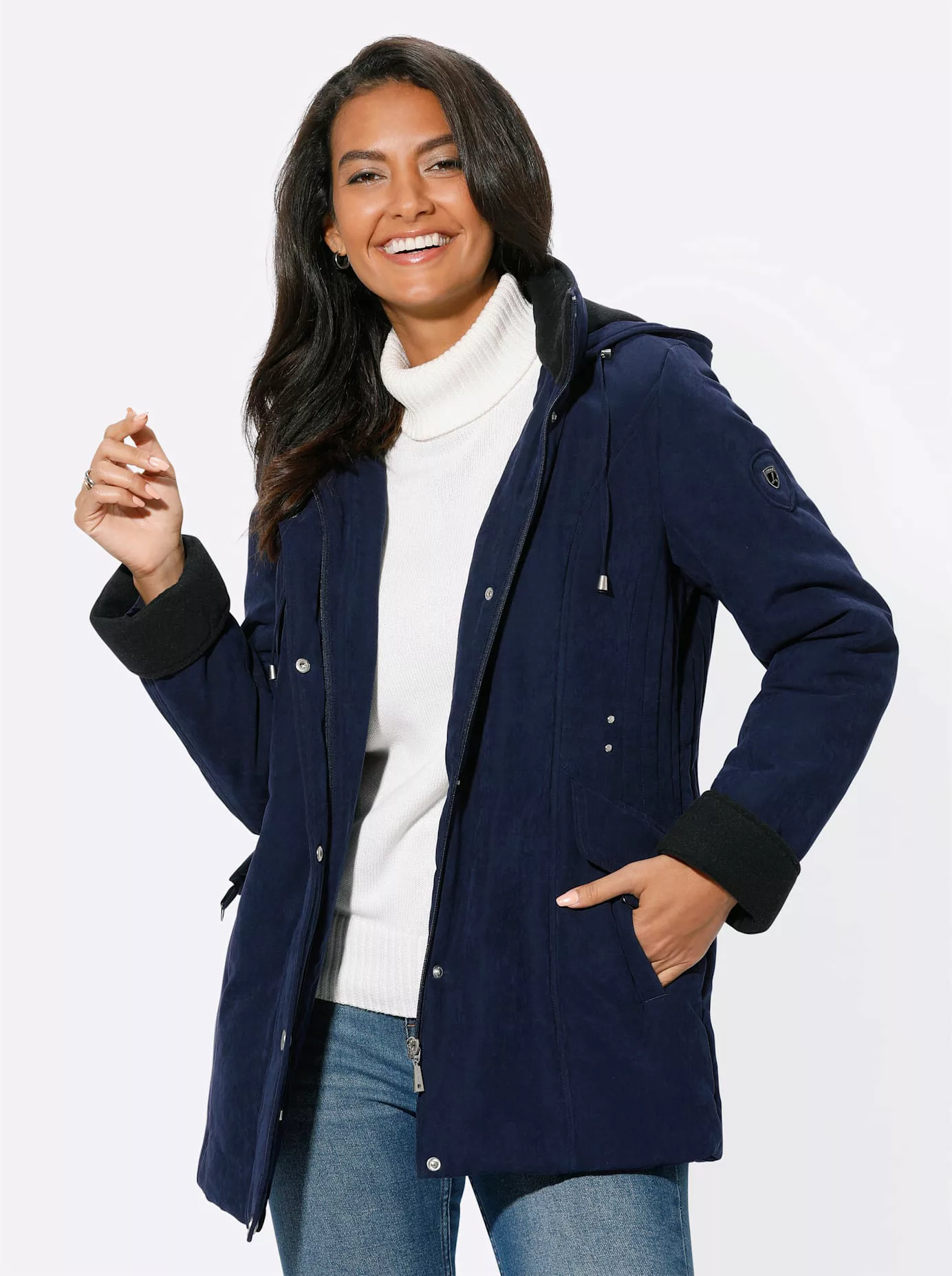 Casual Looks Winterjacke, mit Kapuze günstig online kaufen