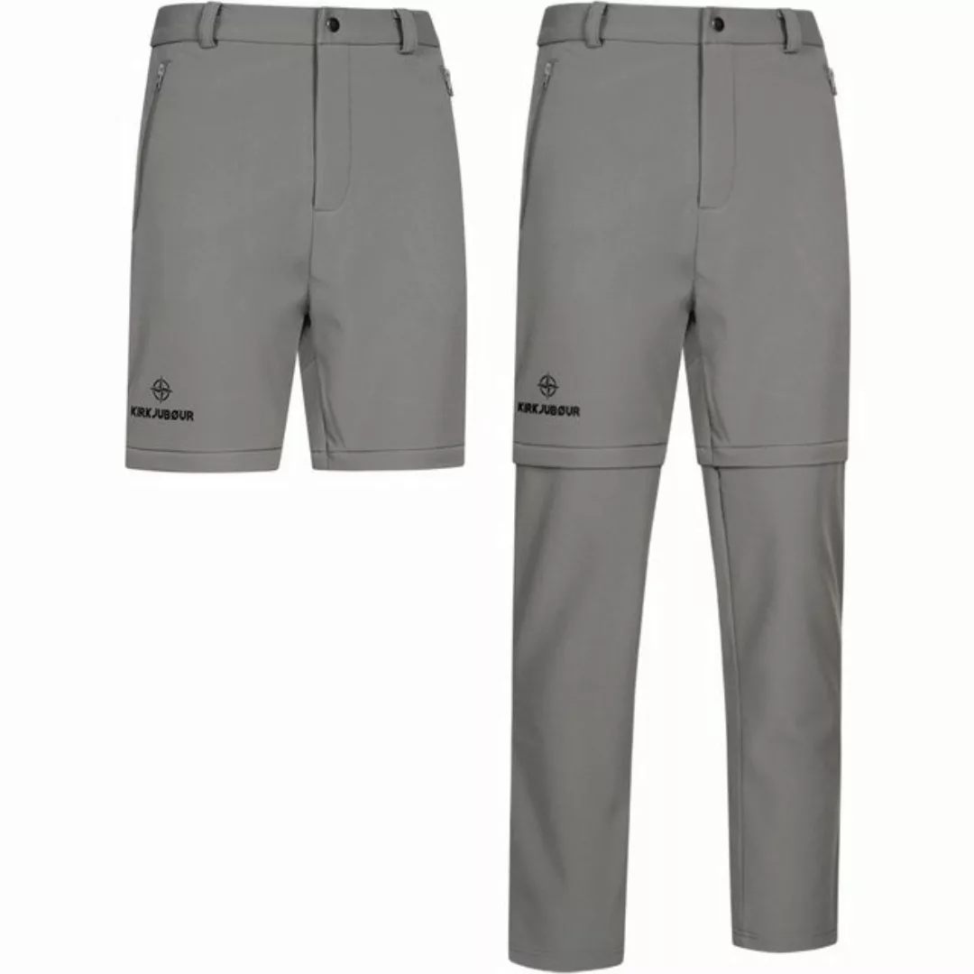 KIRKJUBOUR Trekkinghose L KJ-87, KIRKJUBØUR® Zip-Off Herren 2-in-1 Trekking günstig online kaufen