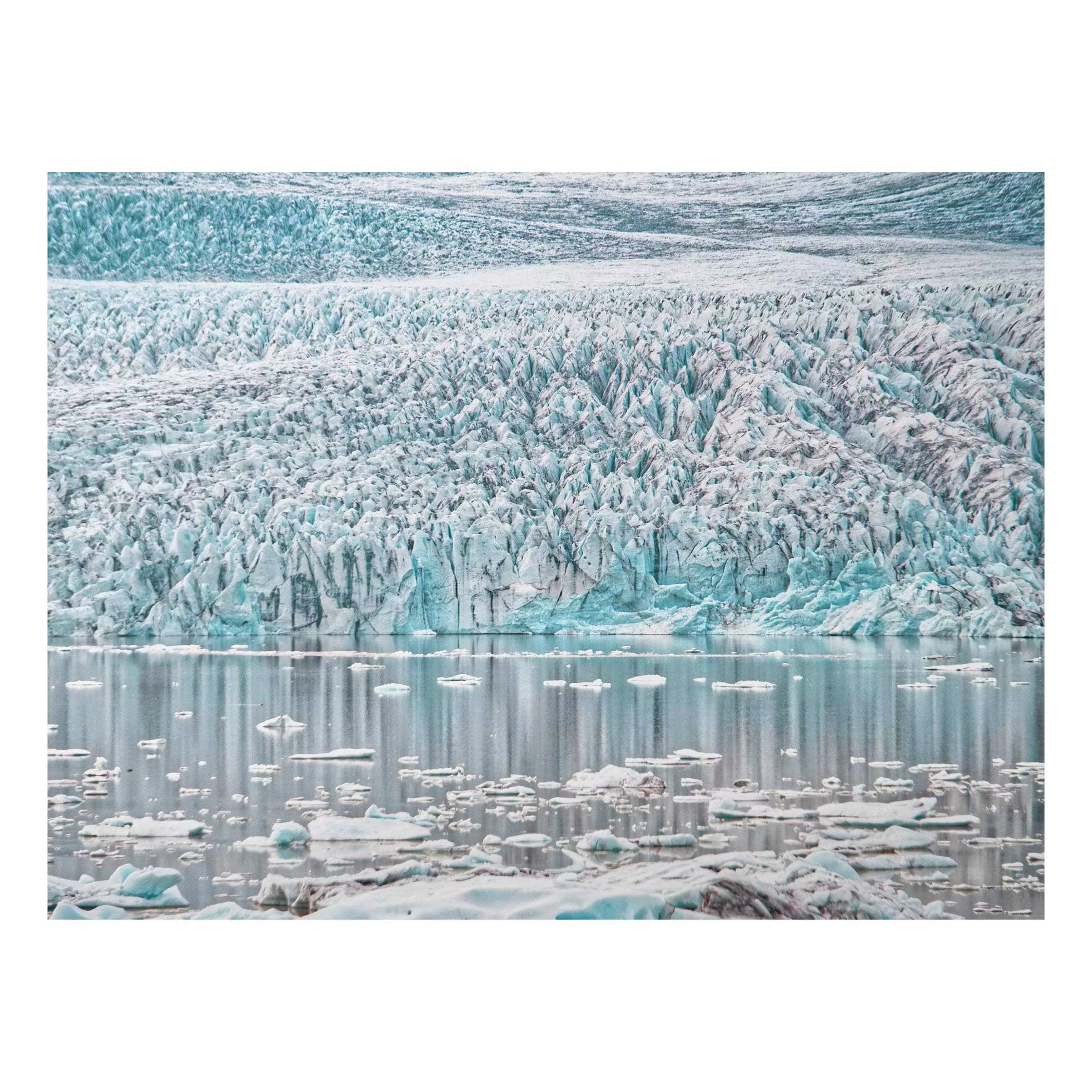 Alu-Dibond Bild Gletscher auf Island günstig online kaufen