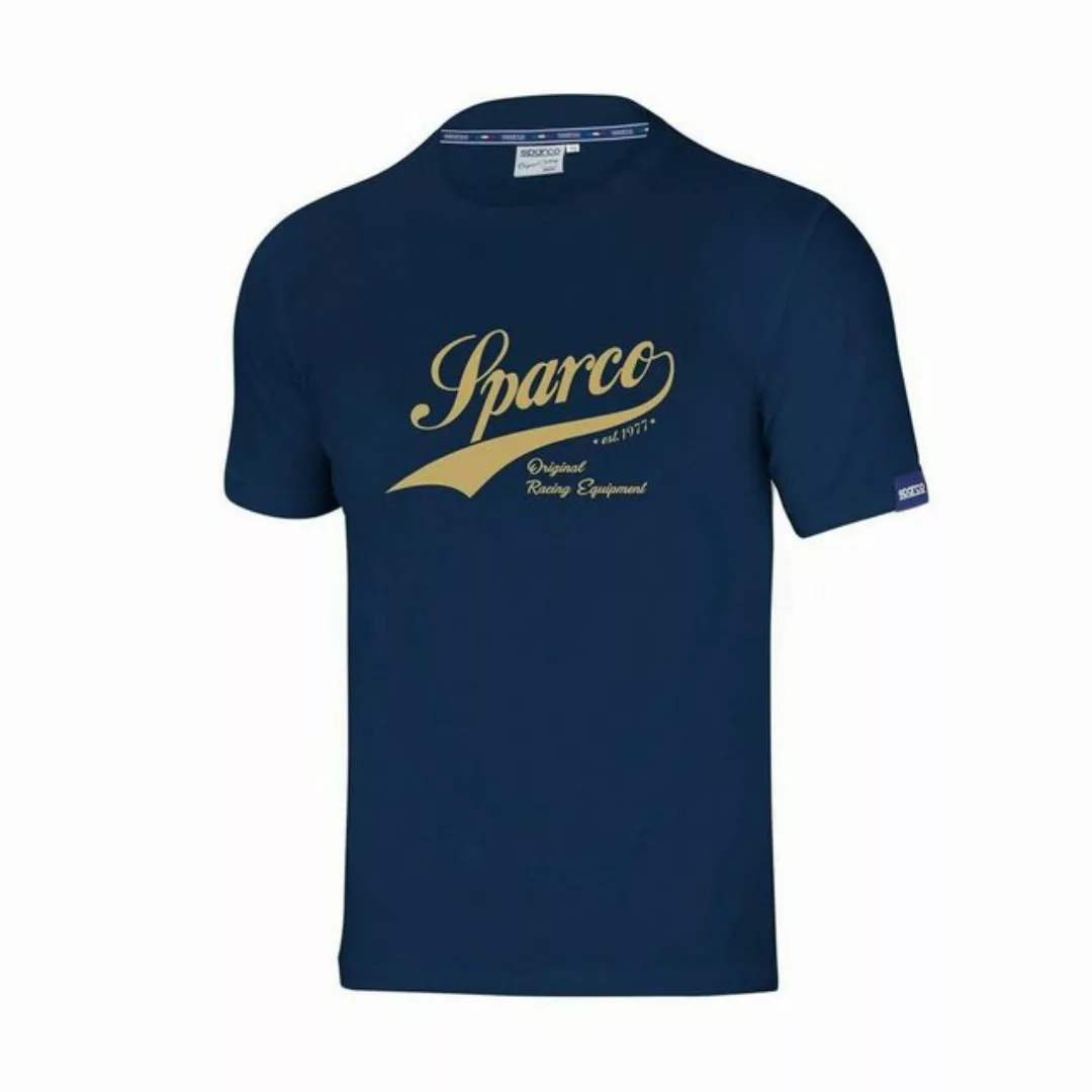 sparco T-Shirt Herren Kurzarm-T-Shirt Sparco Vintage Marineblau S günstig online kaufen