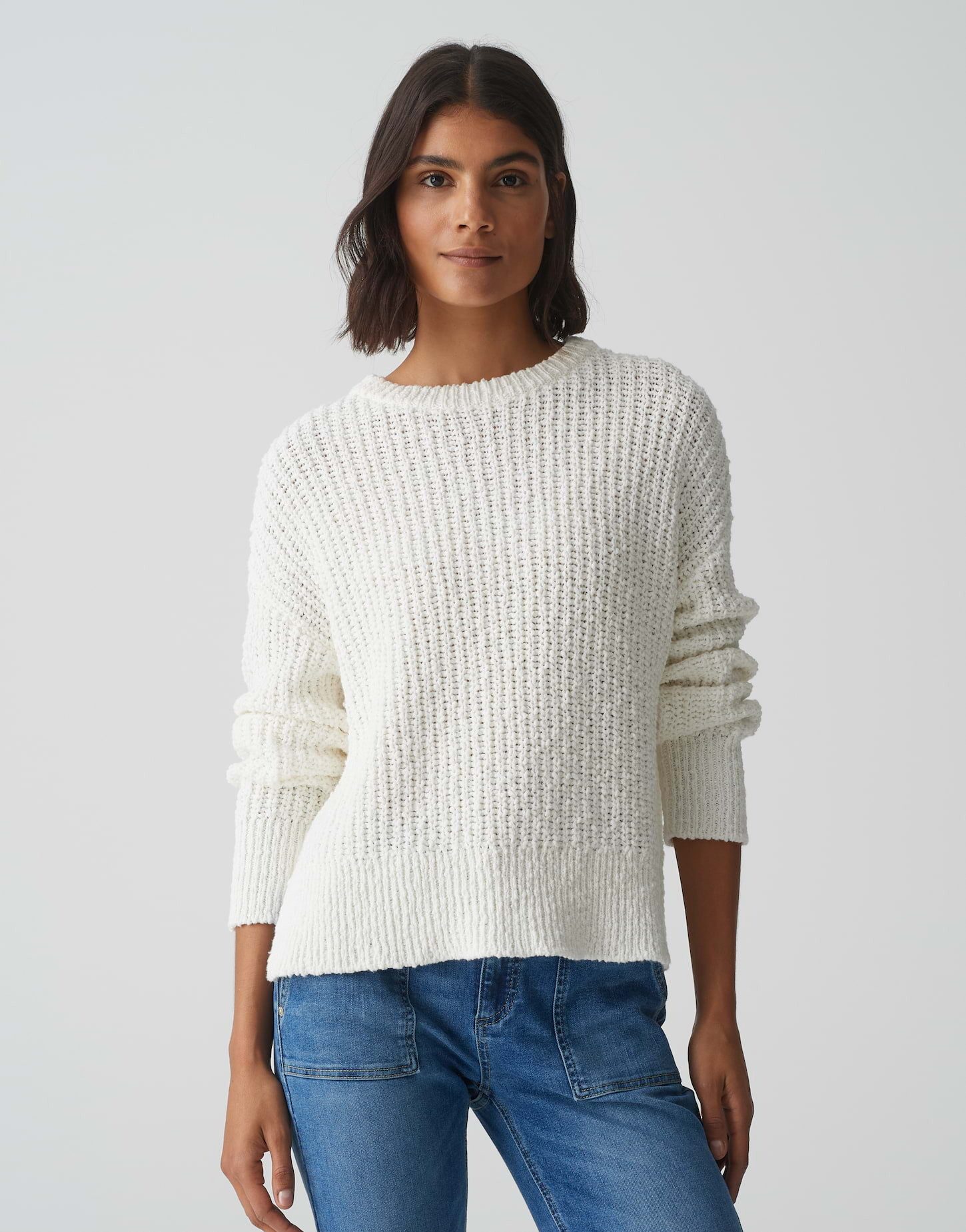 OPUS Strickpullover Grobstrickpullover POLUM Regular aus günstig online kaufen
