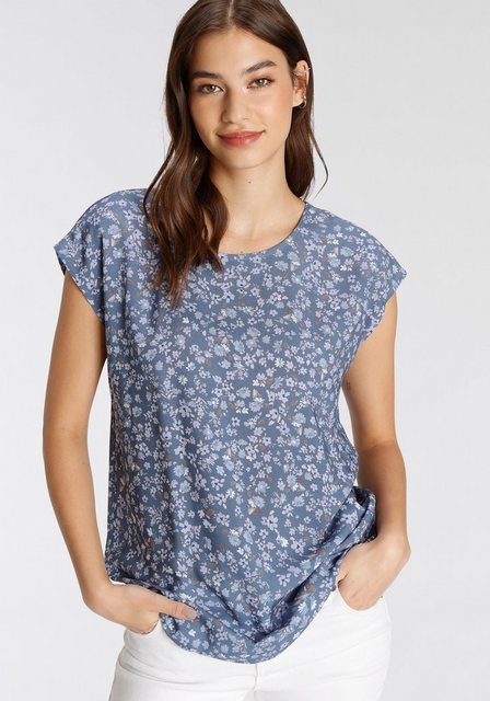 Tamaris Shirtbluse, mit abgerundetem Saum günstig online kaufen