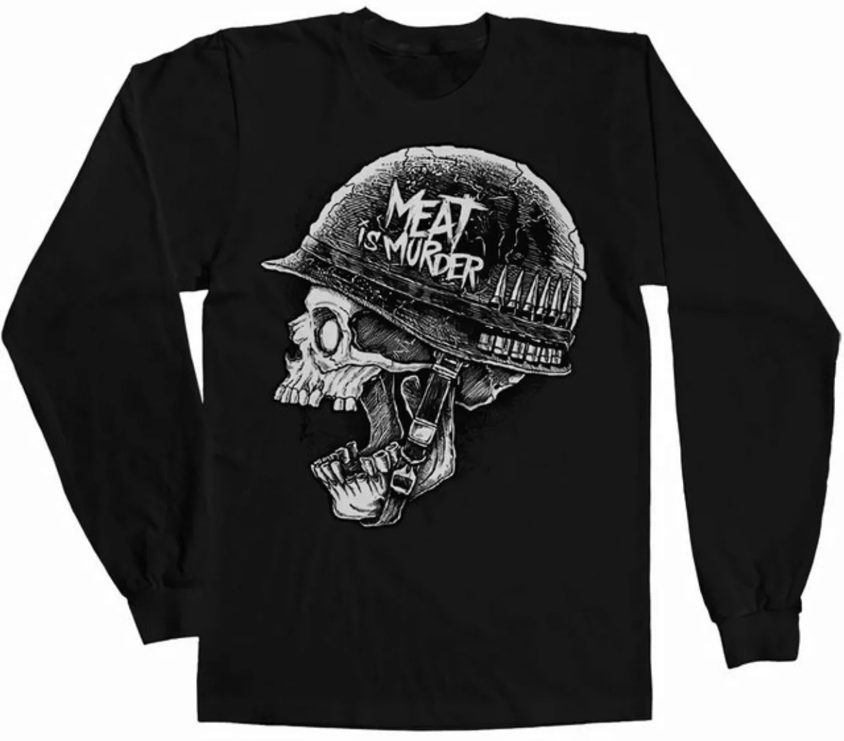 Hybris Longsleeve Meat Is Murder Long Sleeve T-Shirt günstig online kaufen