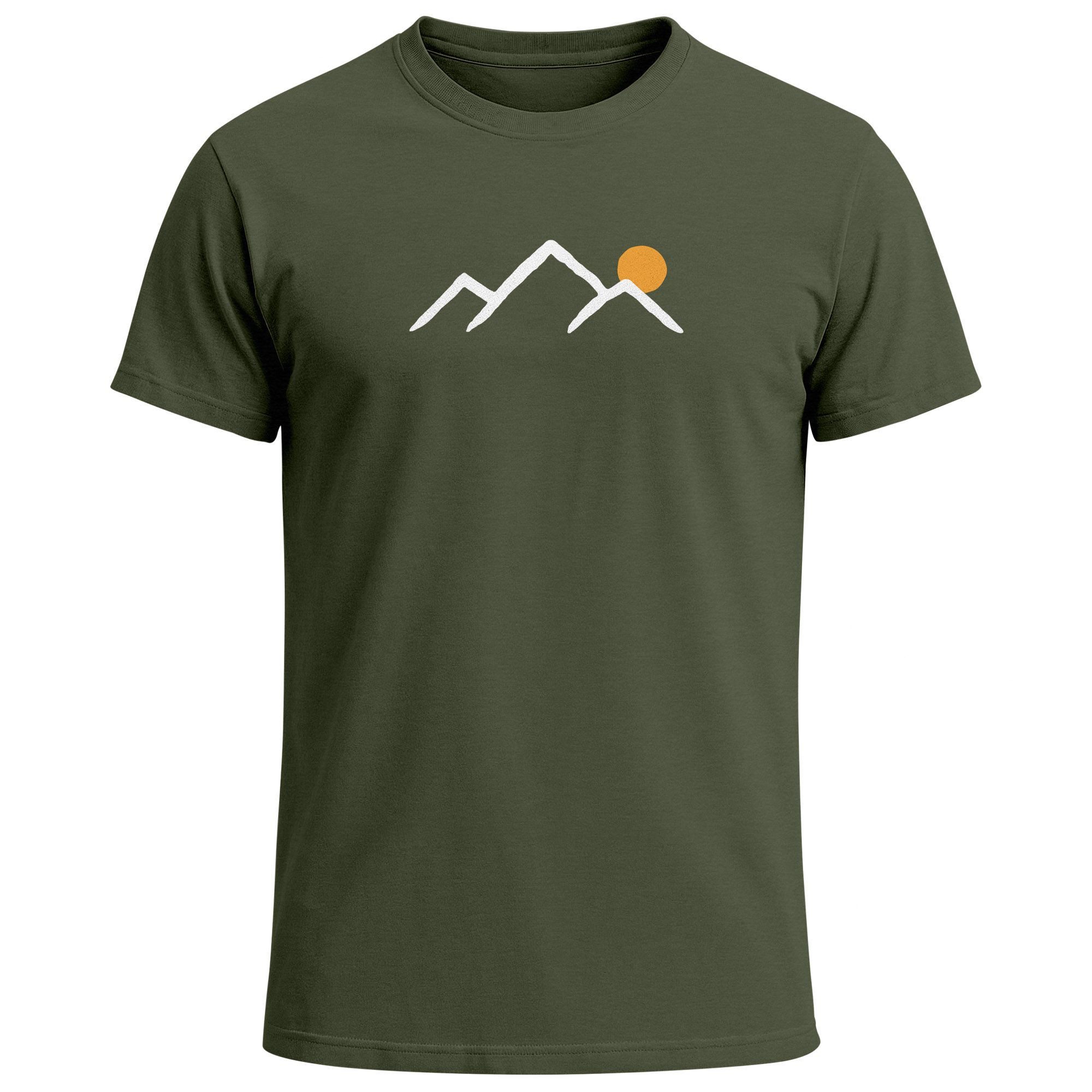 Neverless Print-Shirt Herren T-Shirt mit minimalistischem günstig online kaufen