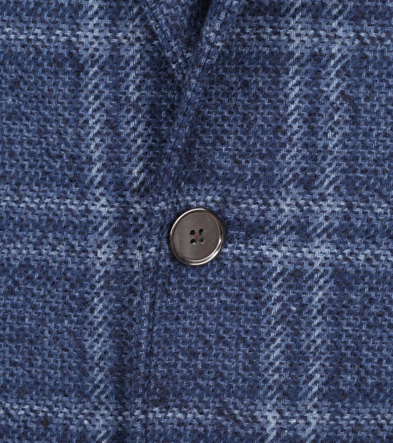 Suitable Geke Coat Woolmix Diamond Blau - Größe 48 günstig online kaufen