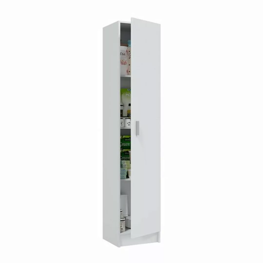 freiraum Mehrzweckschrank Multipurpose in Weiß - 37x180x37 (BxHxT) günstig online kaufen