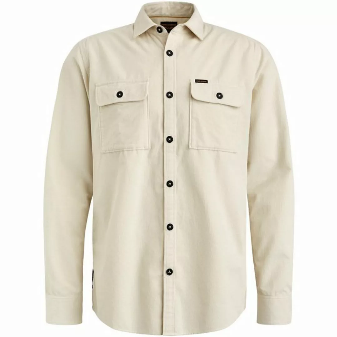 PME LEGEND Langarmshirt Long Sleeve Shirt Fine Waffle Cord, Birch günstig online kaufen