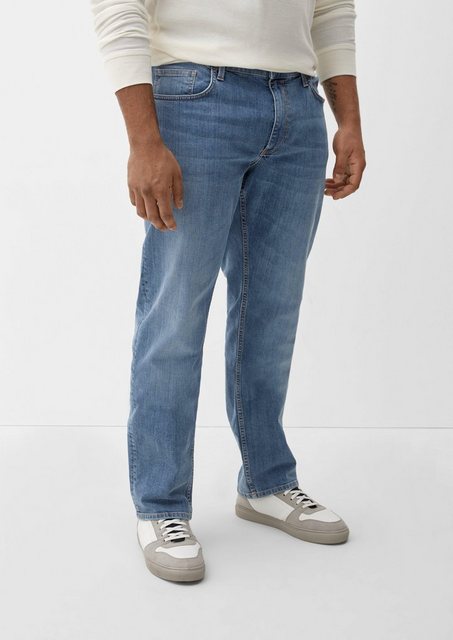 s.Oliver Stoffhose Jeans York / Regular Fit / Mid Rise / Straight Leg Wasch günstig online kaufen