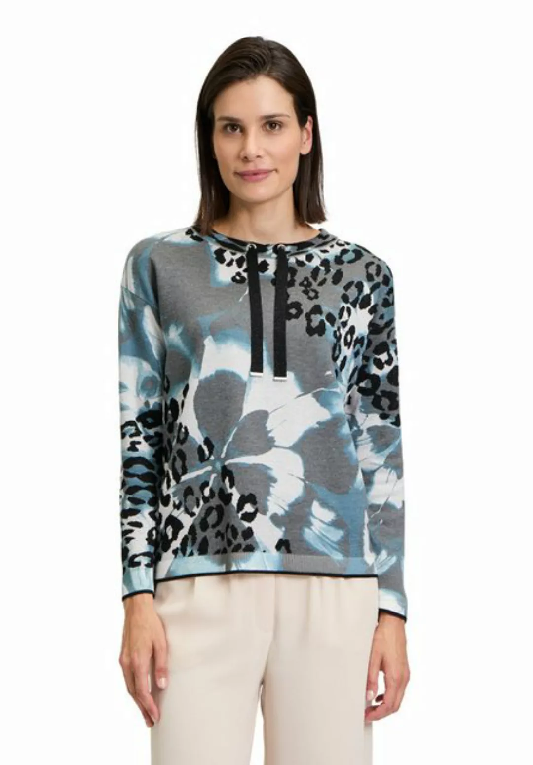 Betty Barclay Strickpullover Betty Barclay Feinstrickpullover mit Print (1- günstig online kaufen