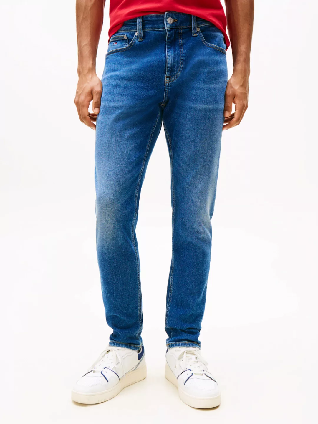 Tommy Jeans Slim-fit-Jeans "Austin Slim Tapered", zum Knöchel hin schmaler günstig online kaufen