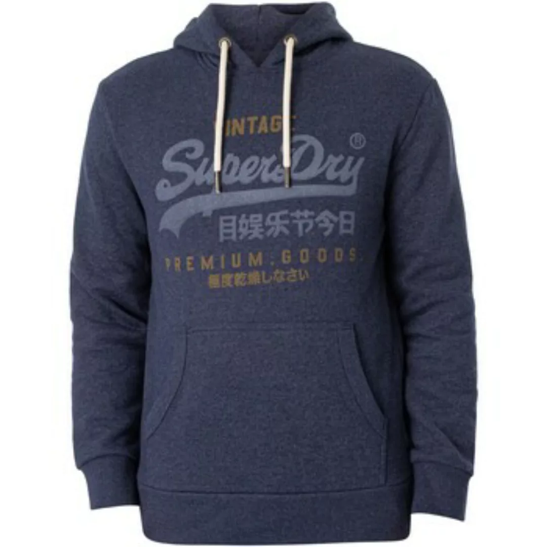 Superdry  Sweatshirt Klassischer Vintage-Logo-Heritage-Pullover-Hoodie günstig online kaufen