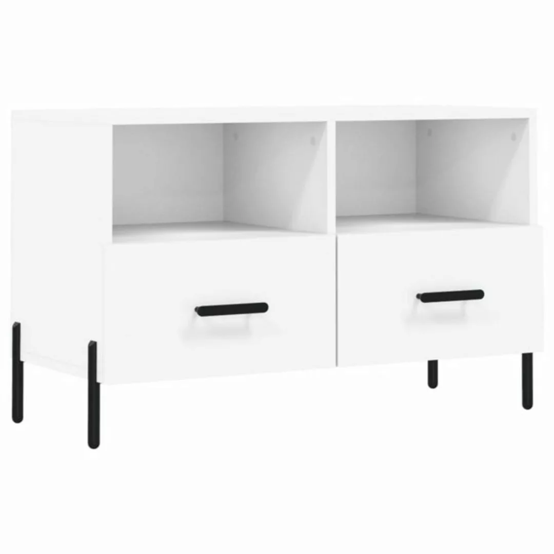 vidaXL TV-Schrank TV-Schrank Schwarz 80x36x50 cm Spanplatte günstig online kaufen