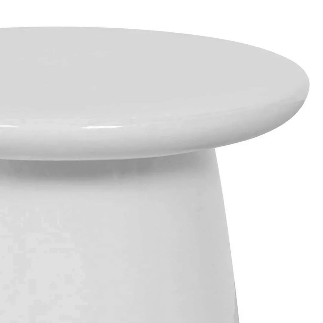Säulentisch in Weiß Keramik günstig online kaufen