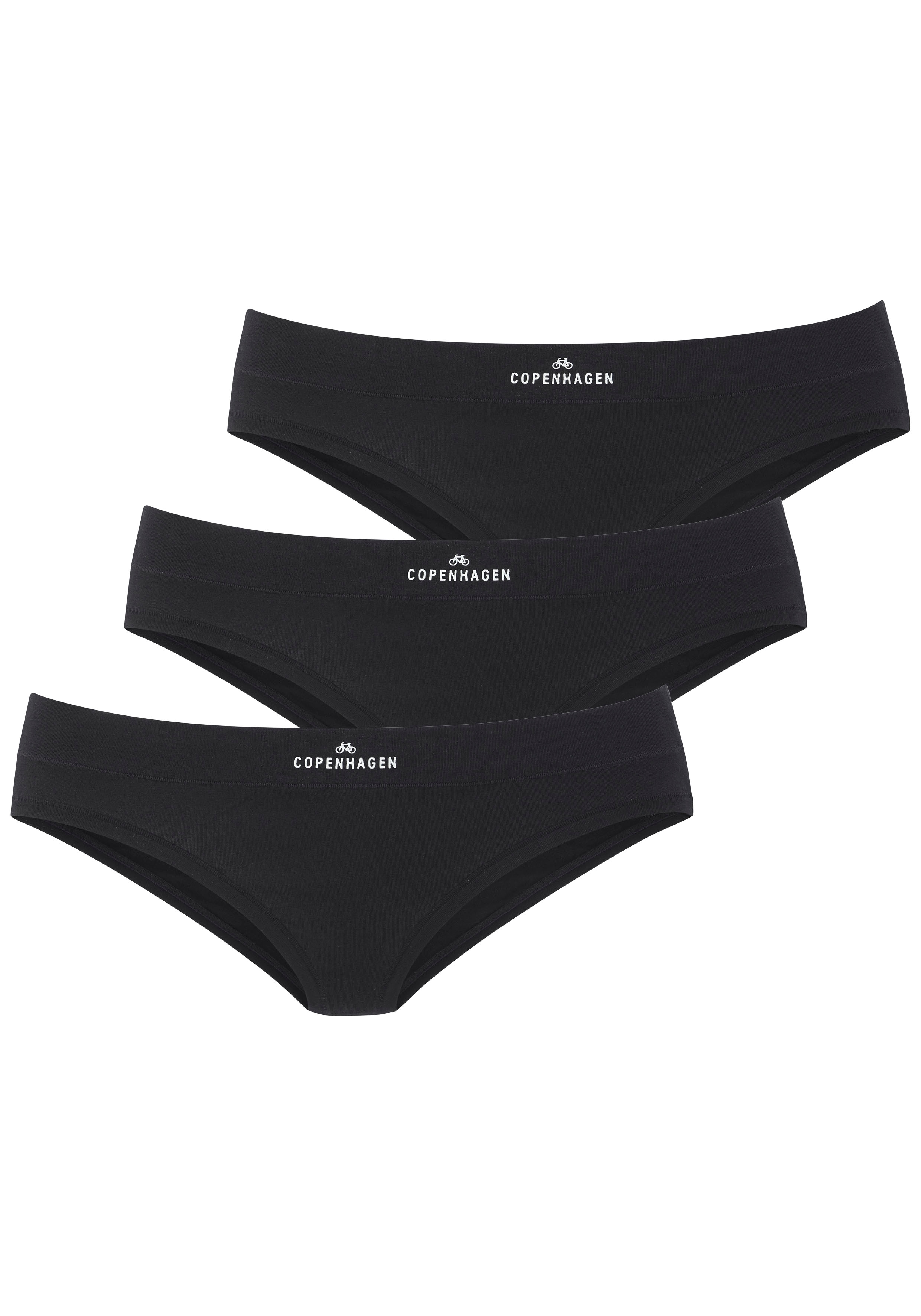 Copenhagen Studios Bikinislip "mit Logodruck am Bund", (3er-Pack), aus soft günstig online kaufen