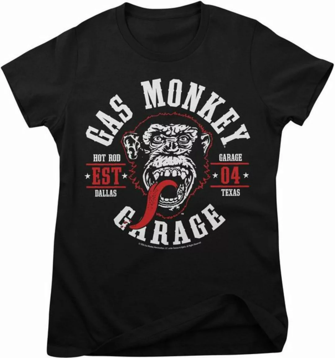 Gas Monkey Garage T-Shirt Round Seal Girly Tee günstig online kaufen