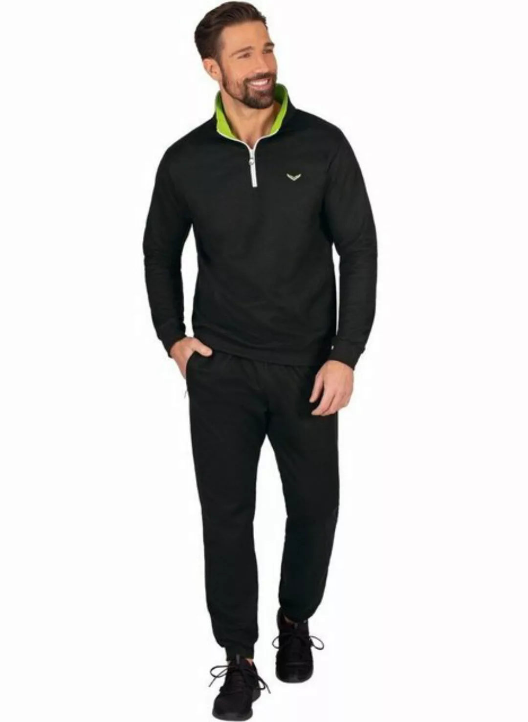 Trigema Sweater "TRIGEMA Herren Jogginganzug in Sweat-Qualität" günstig online kaufen